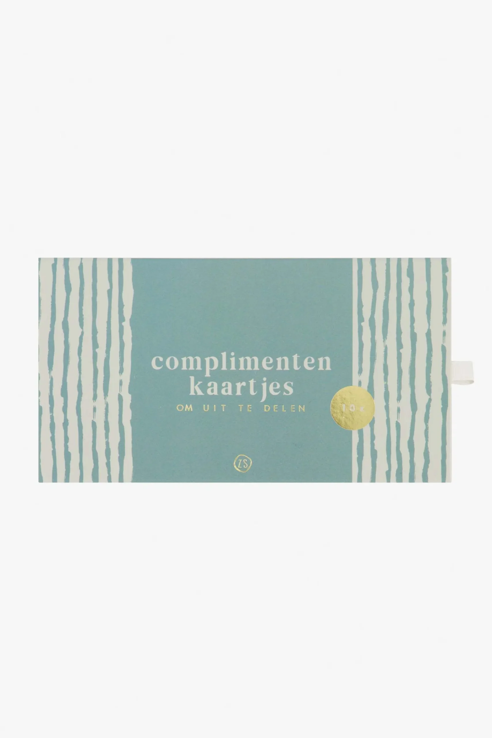 ZUSSS 10 complimentenkaartjes in doosje color