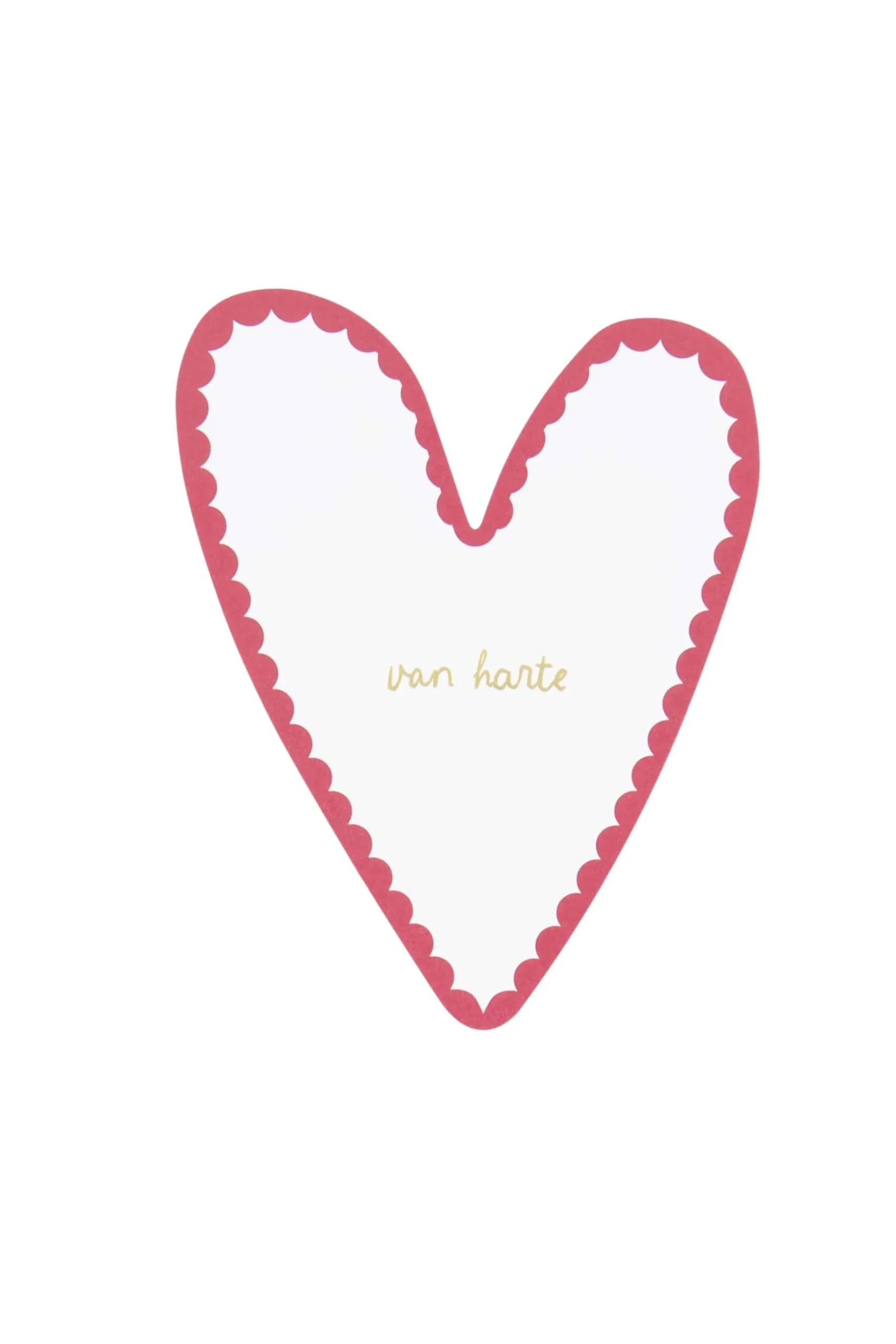 ZUSSS ansichtkaart hartje van harte