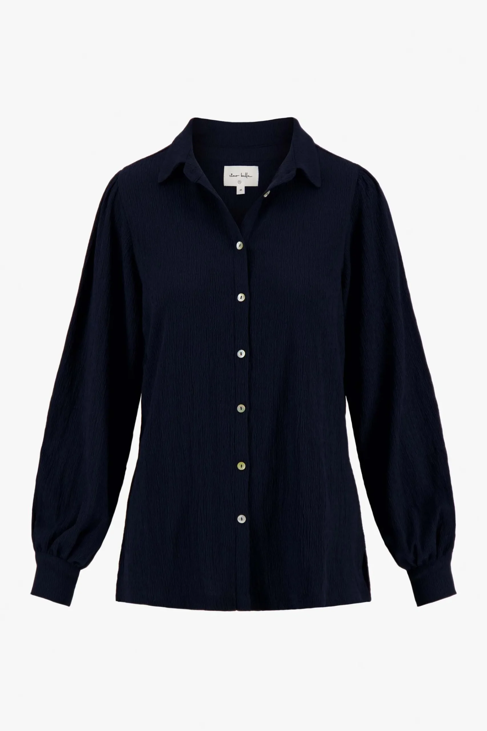 ZUSSS blouse in crinkle stof