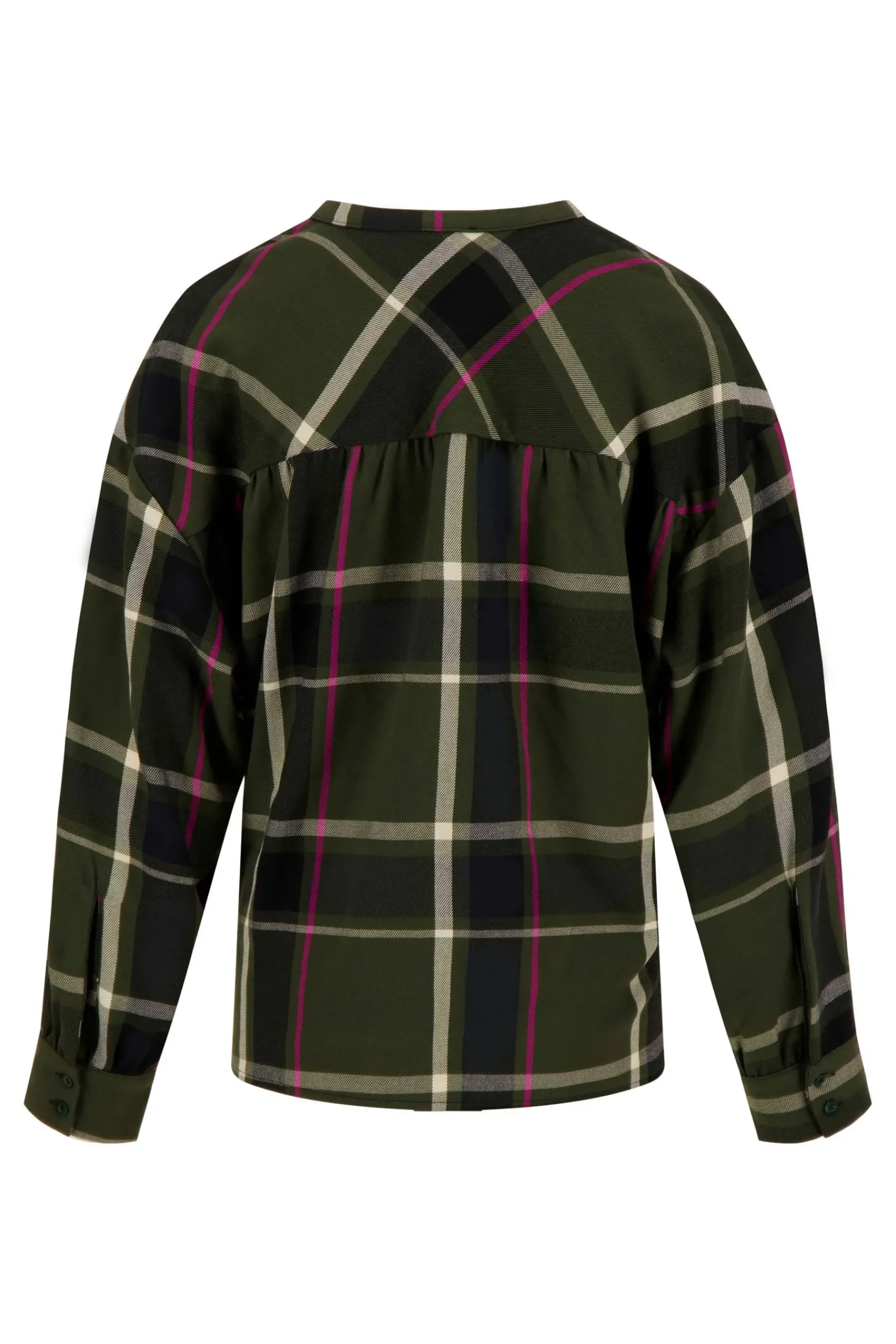 ZUSSS blouse met ruit