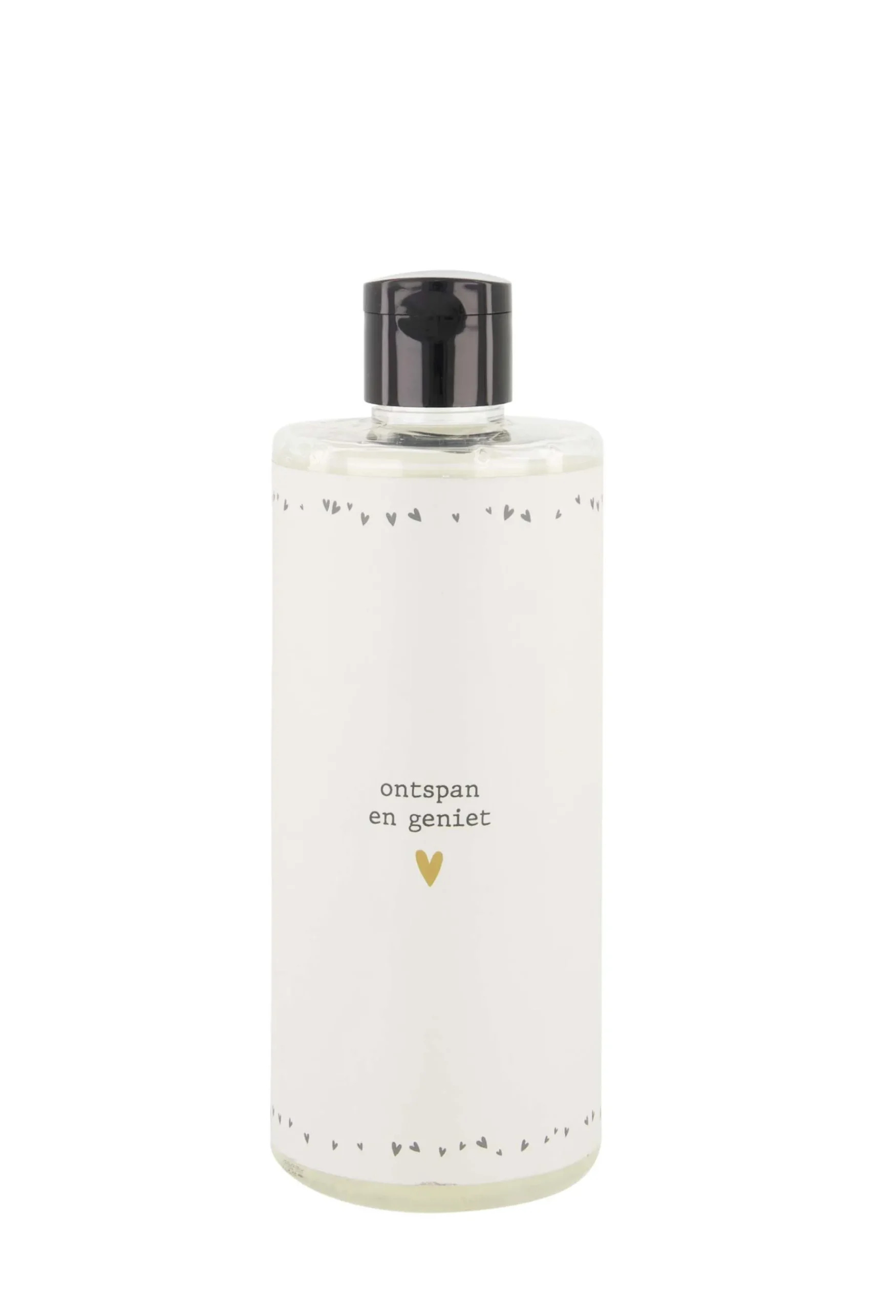 ZUSSS bodywash 500ml ontspan en geniet antracietgrijs/off white