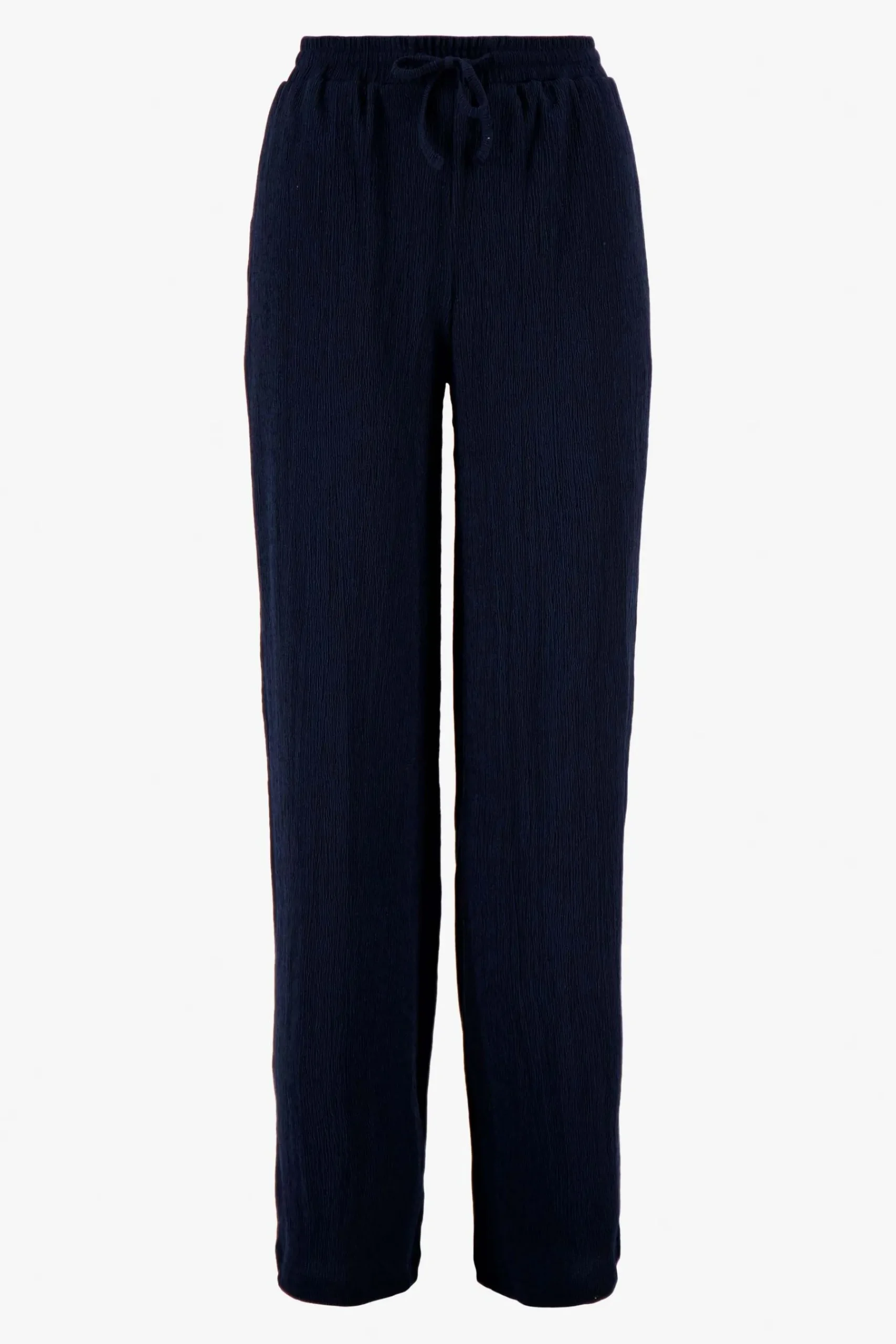 ZUSSS broek van crinkle stof