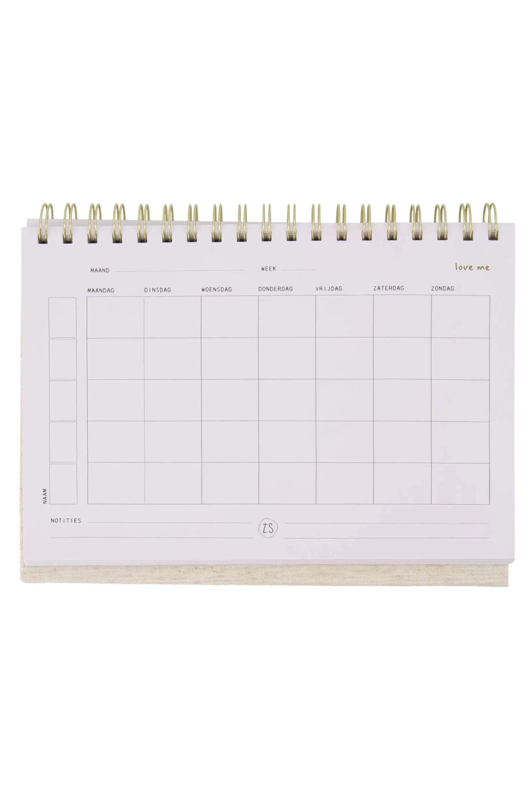 ZUSSS familieplanner pluk de dag