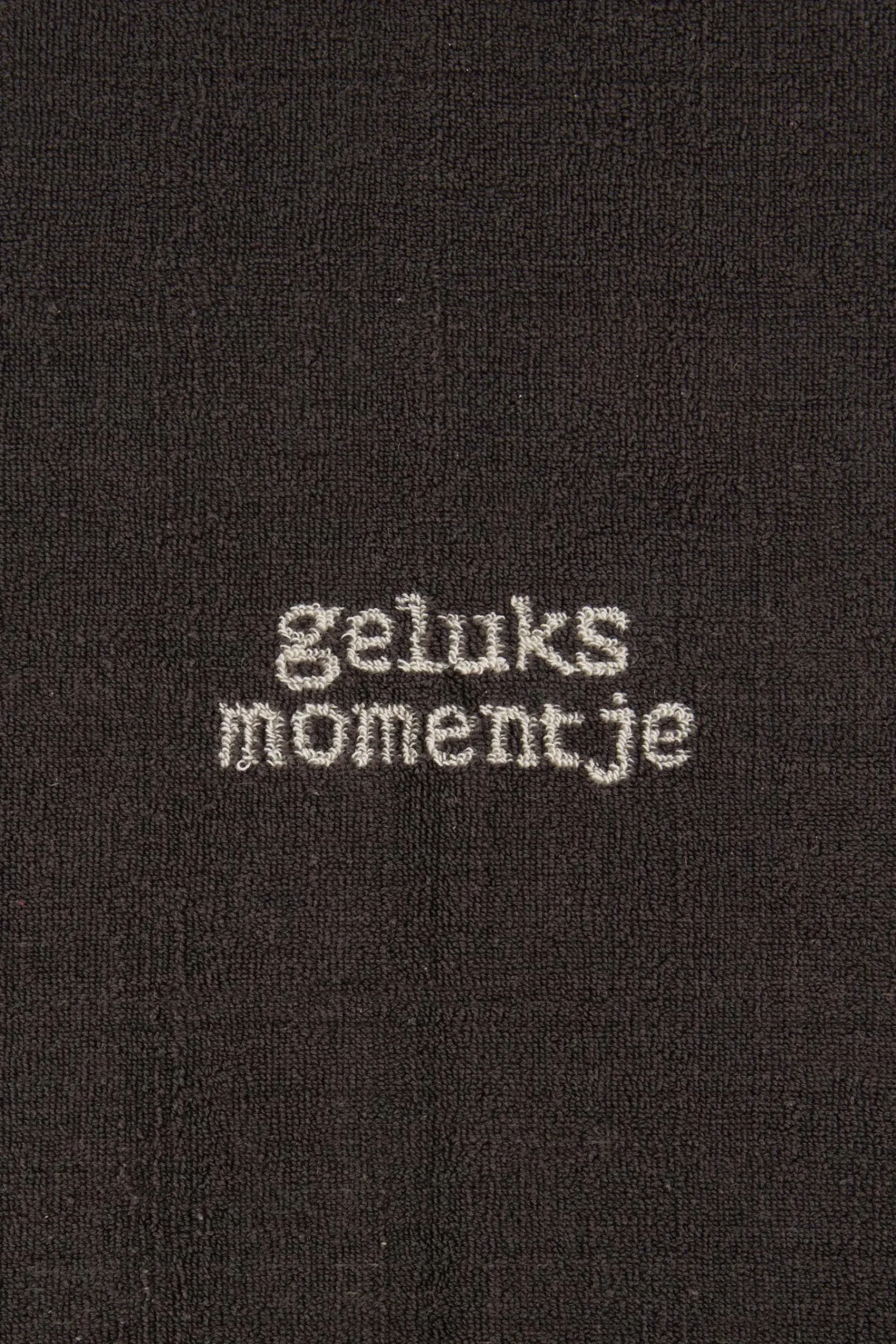 ZUSSS gastendoekje geluksmomentje grijs