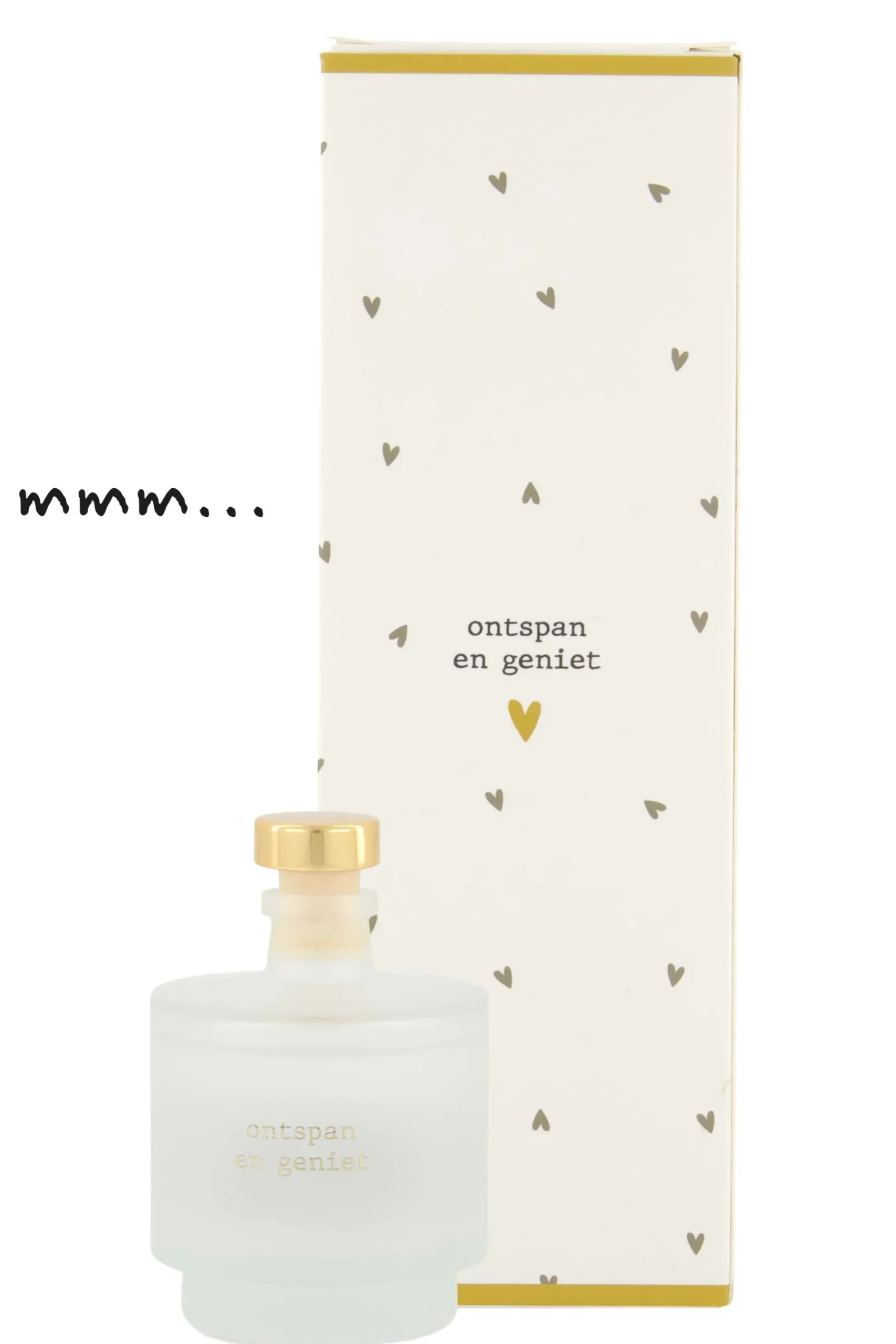 ZUSSS geurstokjes 90ml ontspan en geniet antracietgrijs/off white