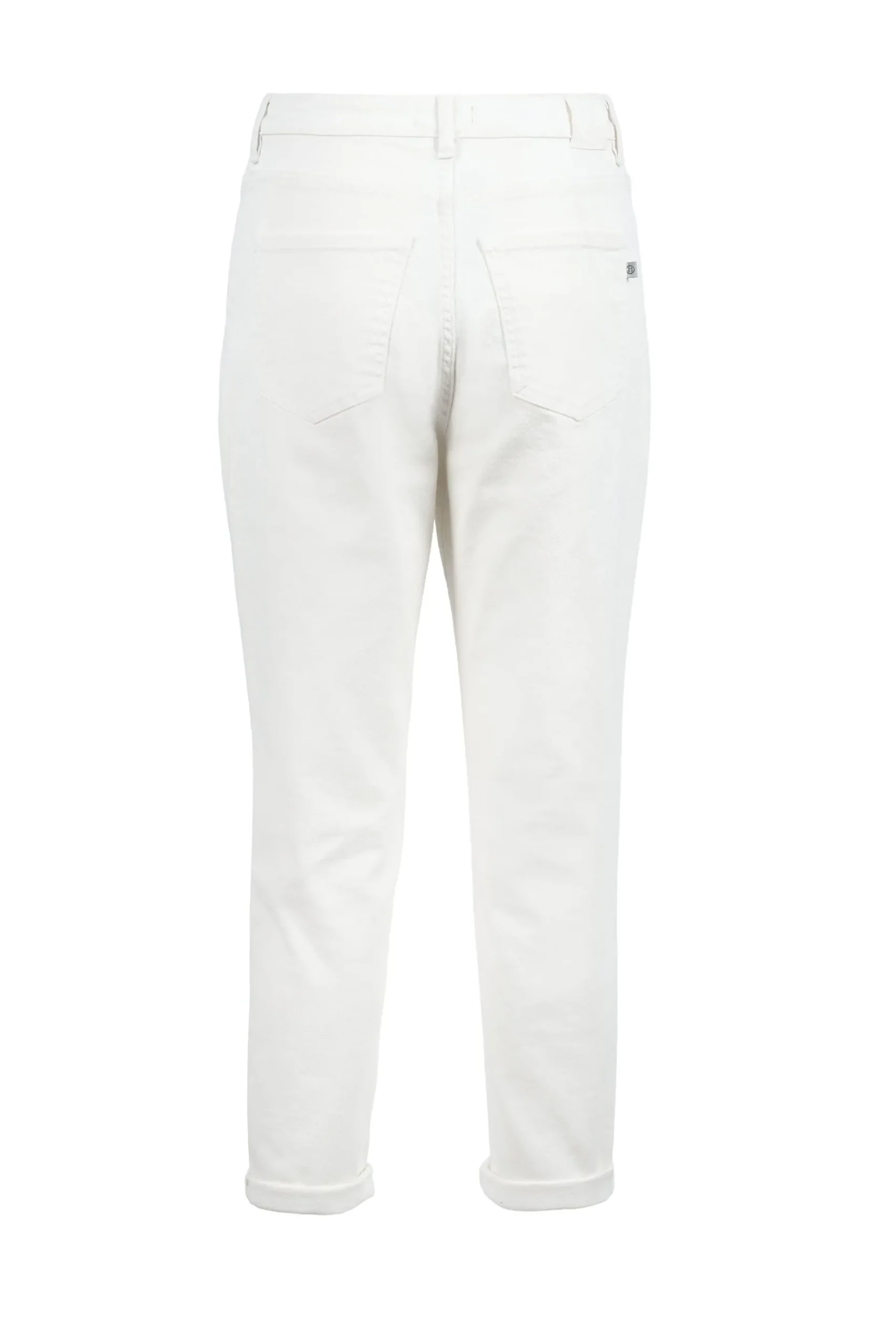 ZUSSS high waist jeans off white