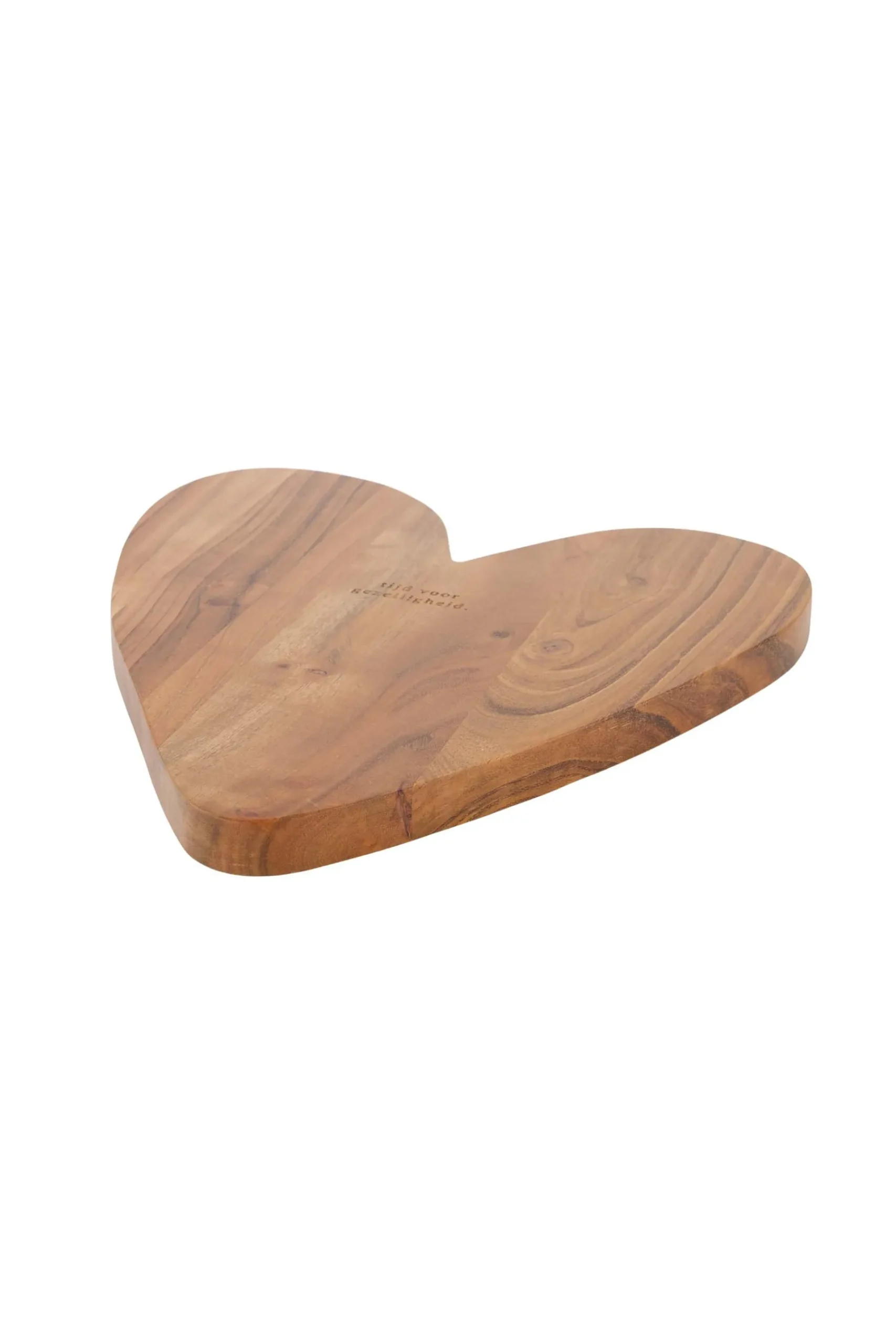 ZUSSS houten borrelplank hartje