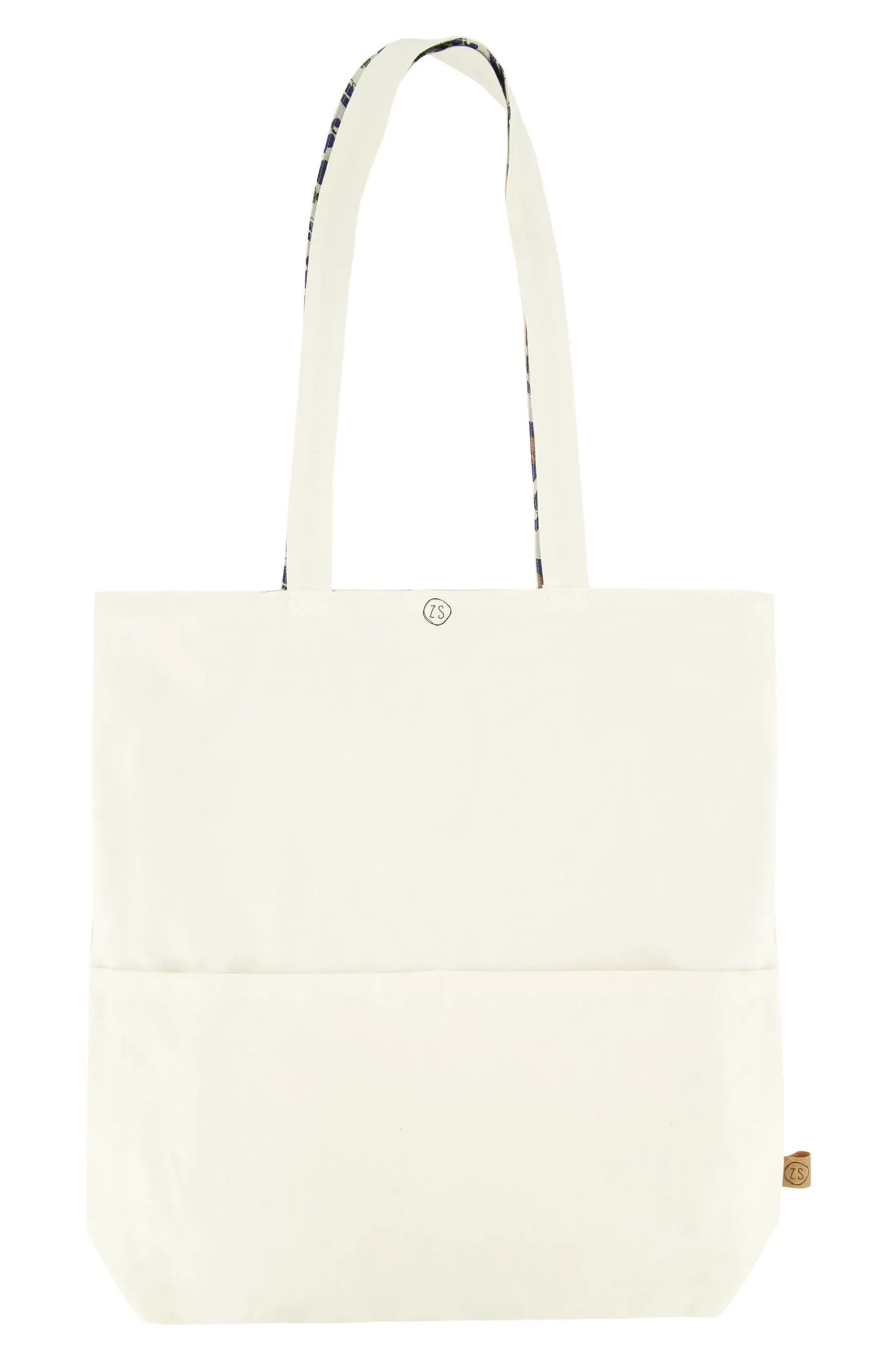 ZUSSS katoenen shopper met print