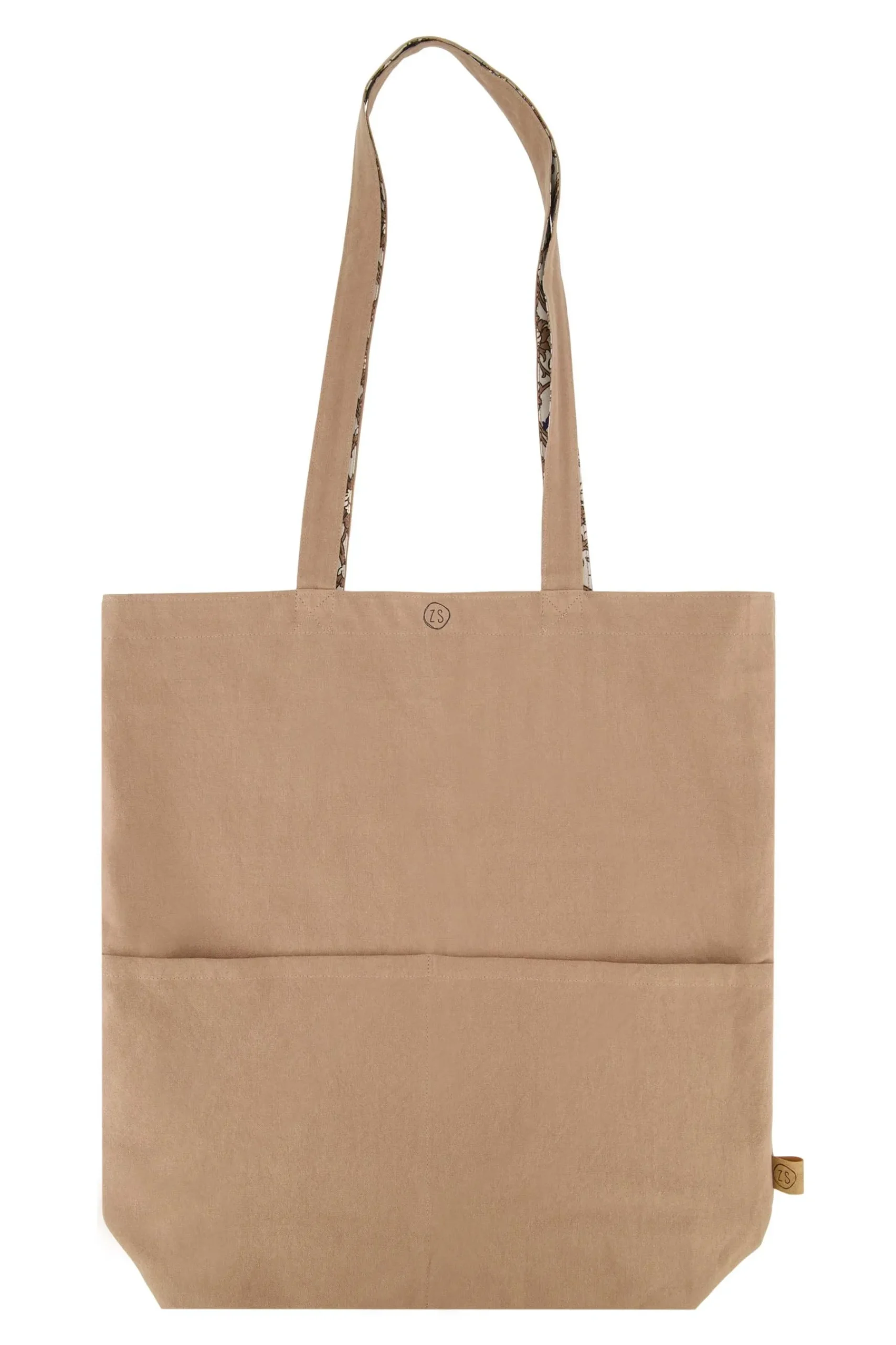 ZUSSS katoenen shopper met print