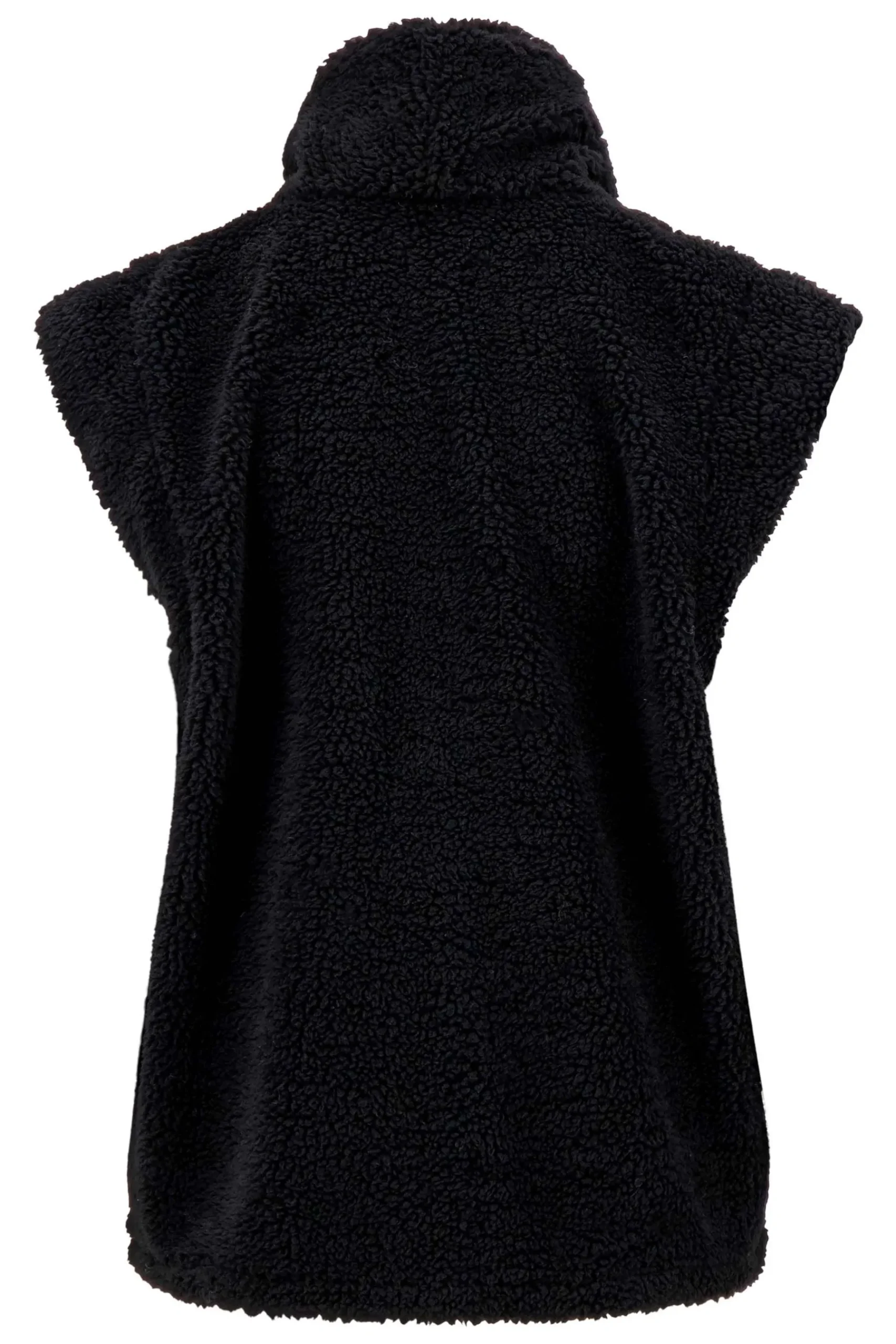 ZUSSS lang teddy gilet met zakken