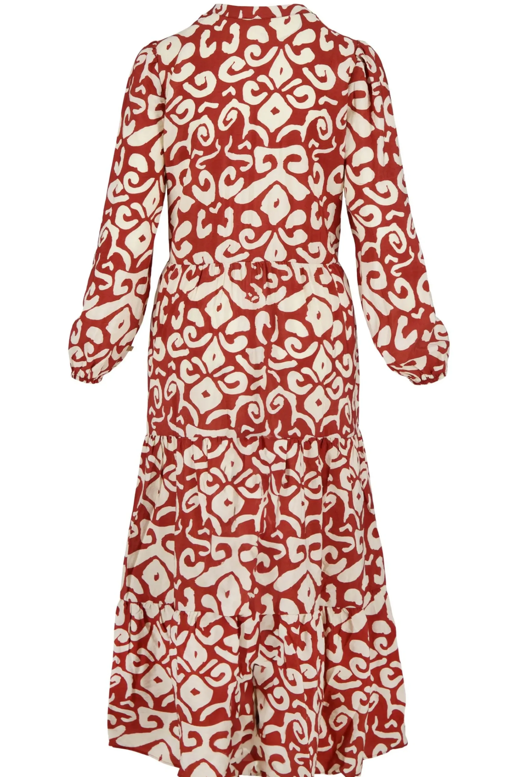 ZUSSS maxi jurk ornamentprint