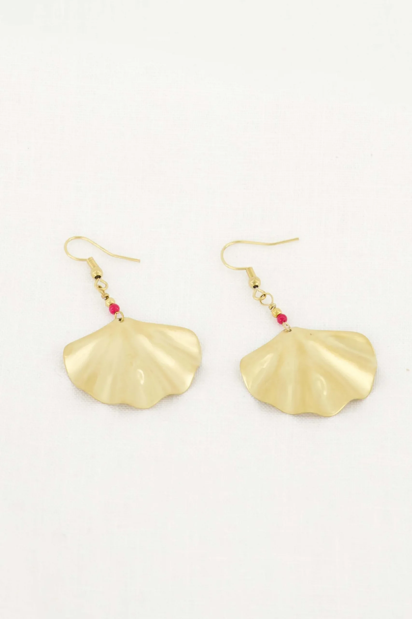 ZUSSS oorhangers ginkgo blad