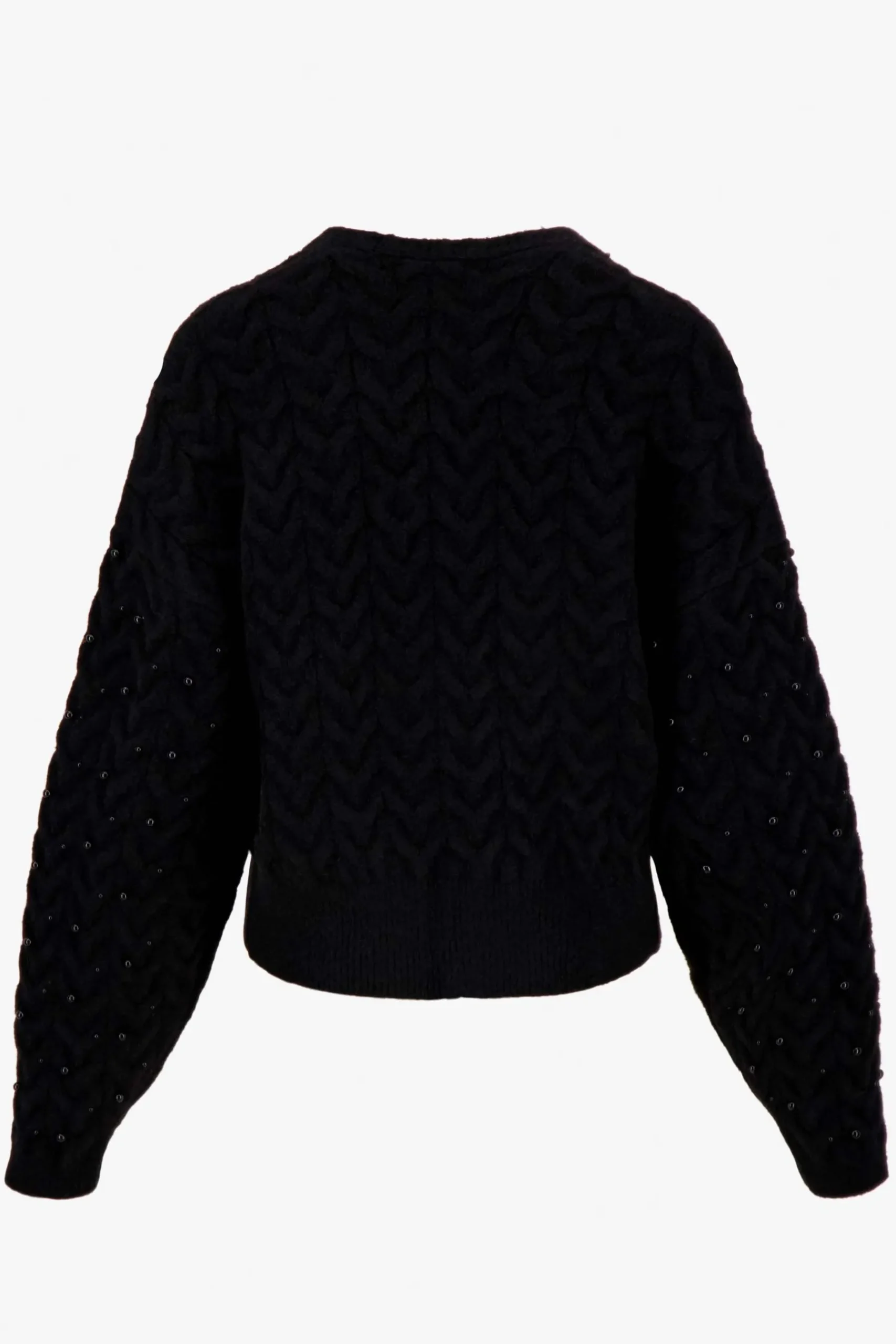ZUSSS openvallend vest met kraaltjes