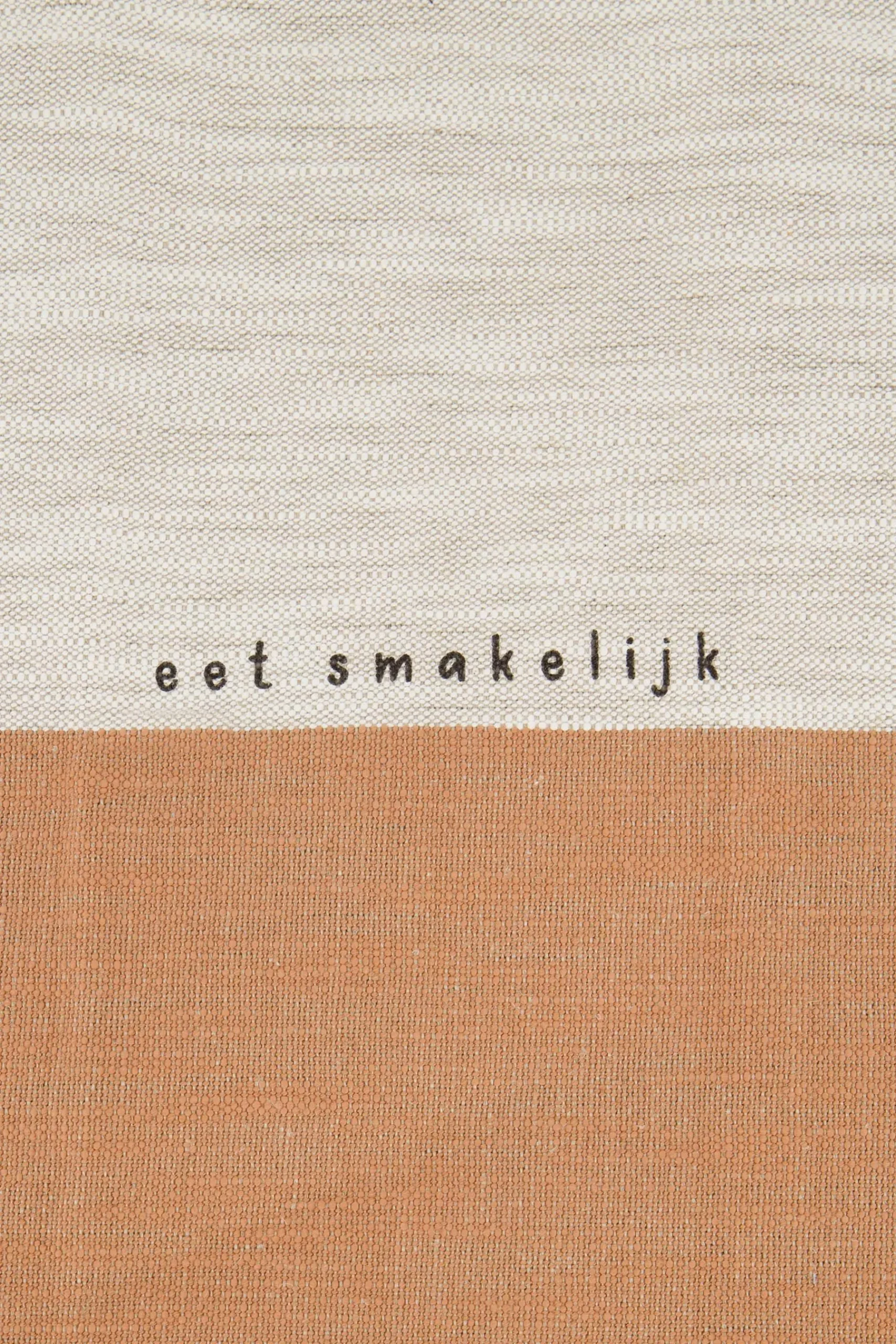ZUSSS placemat geniet zand/terra roze