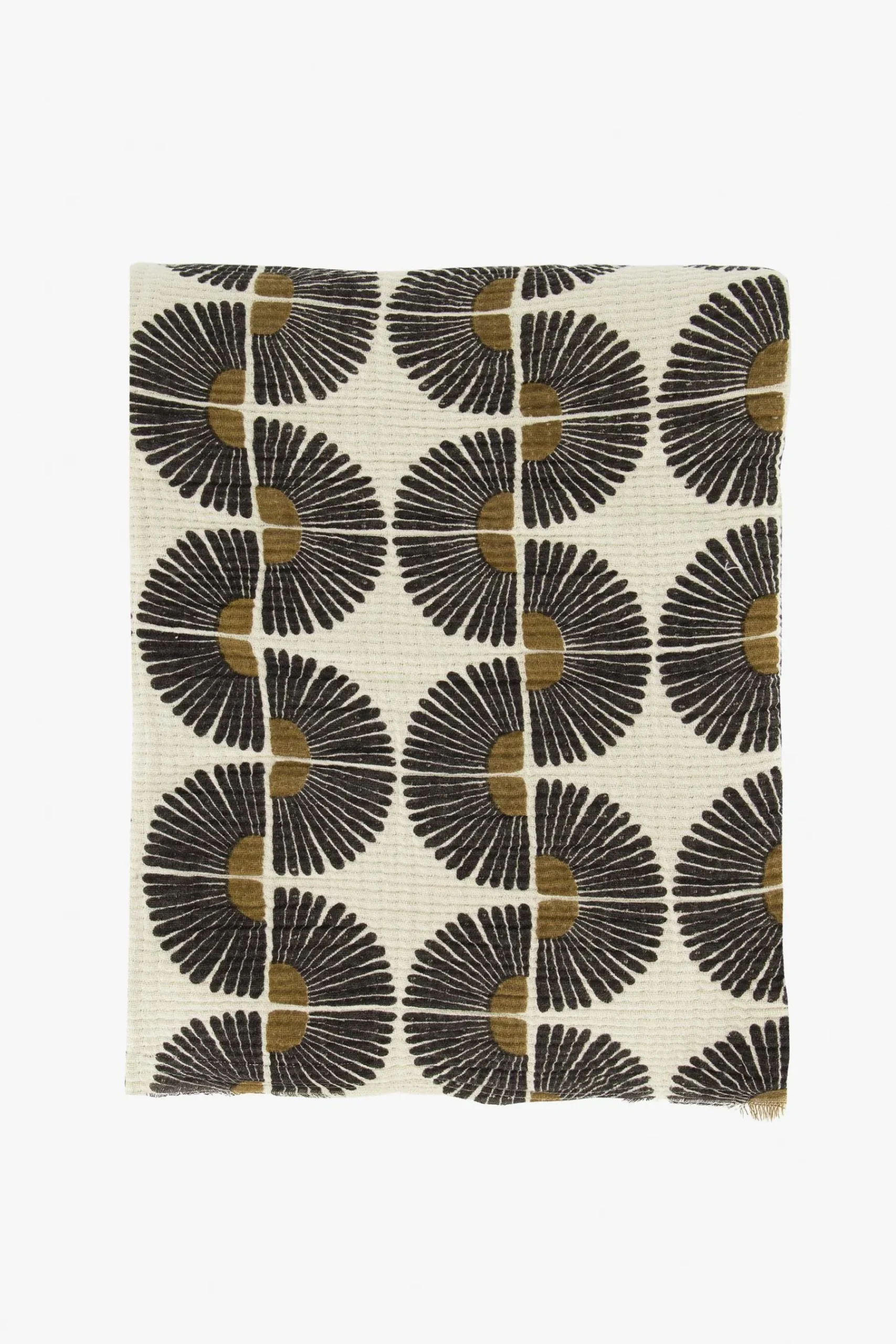 ZUSSS plaid waaiers 130x170cm