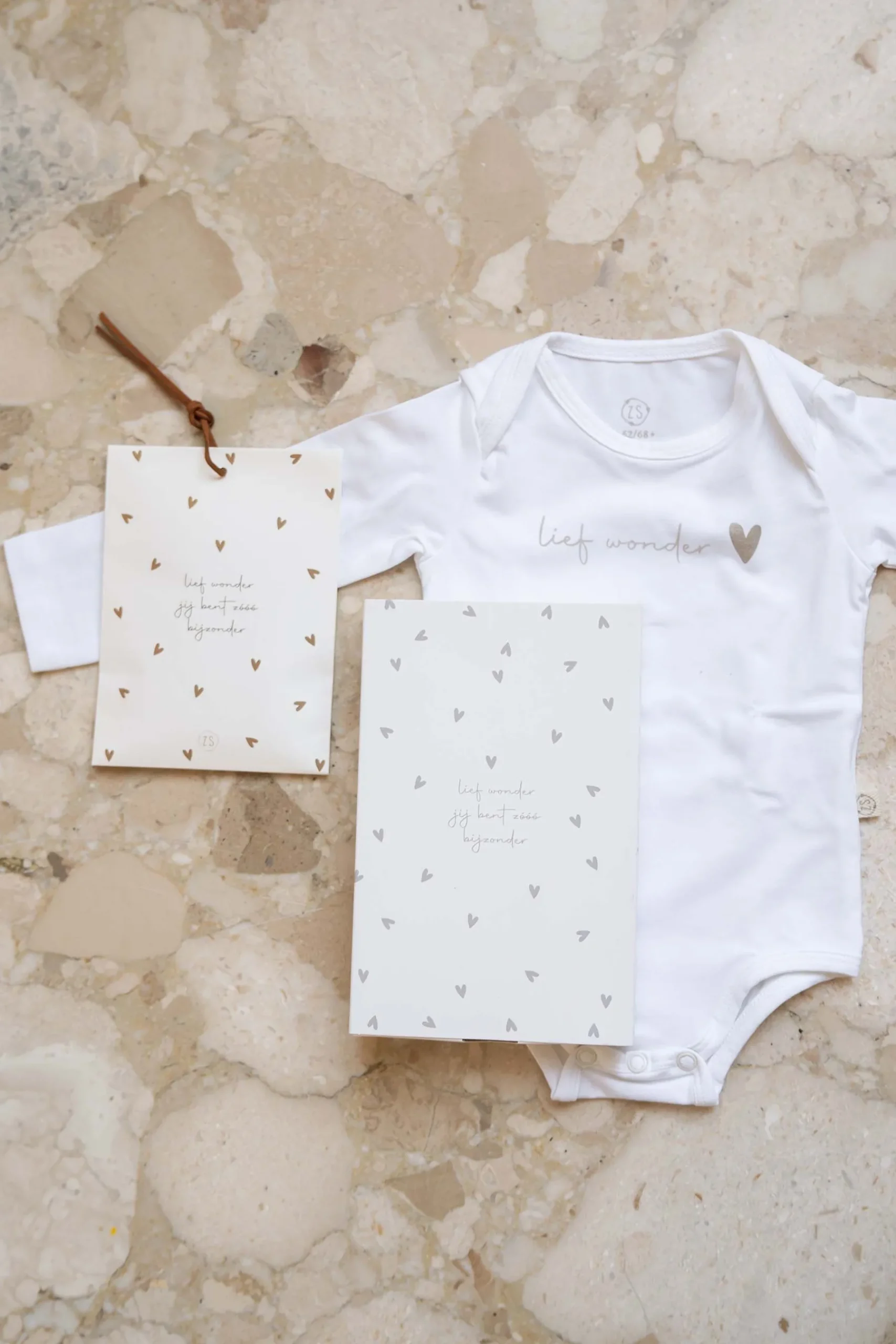 ZUSSS rompertje in gifbox lief wonder