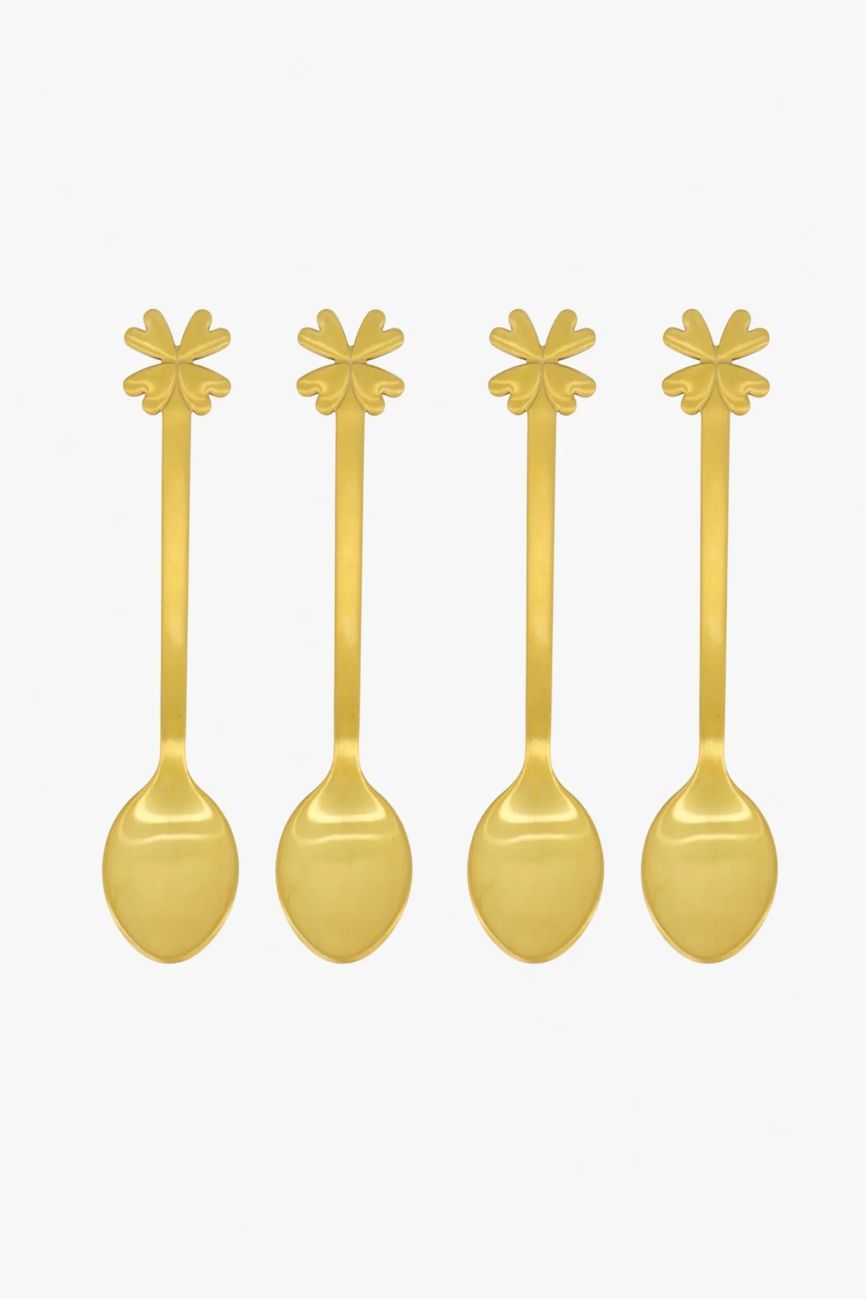 ZUSSS set van 4 lepetjes klavertje