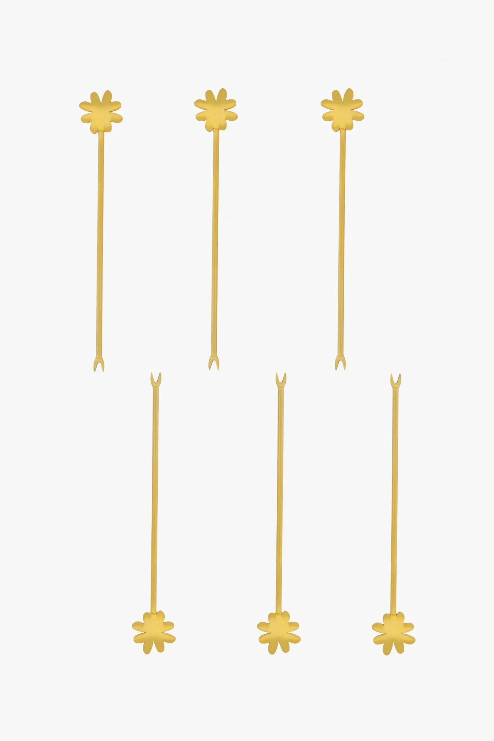 ZUSSS set van 6 prikkers klaver