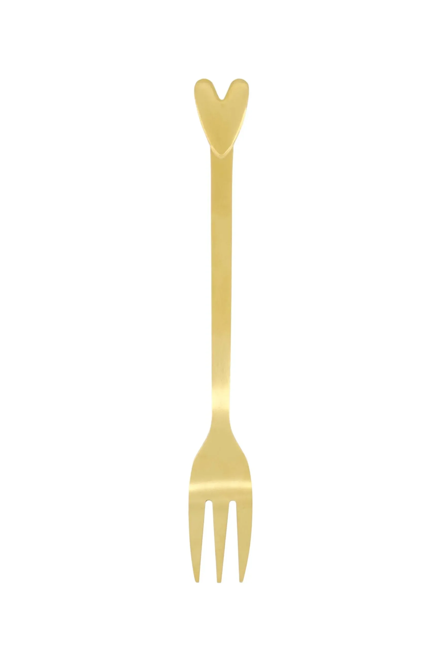 ZUSSS set van 4 vorkjes hartje