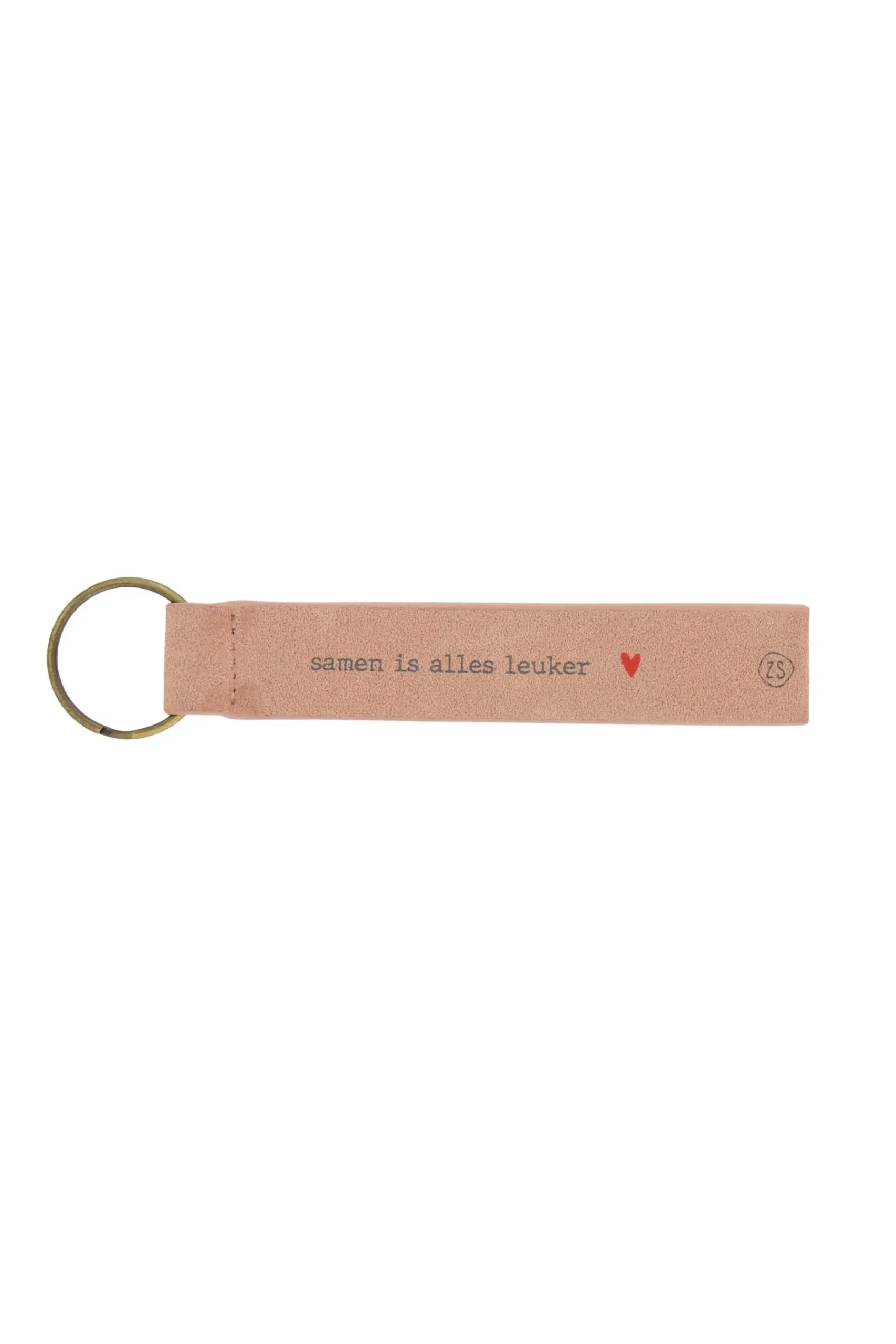 ZUSSS sleutelhanger samen is alles leuker