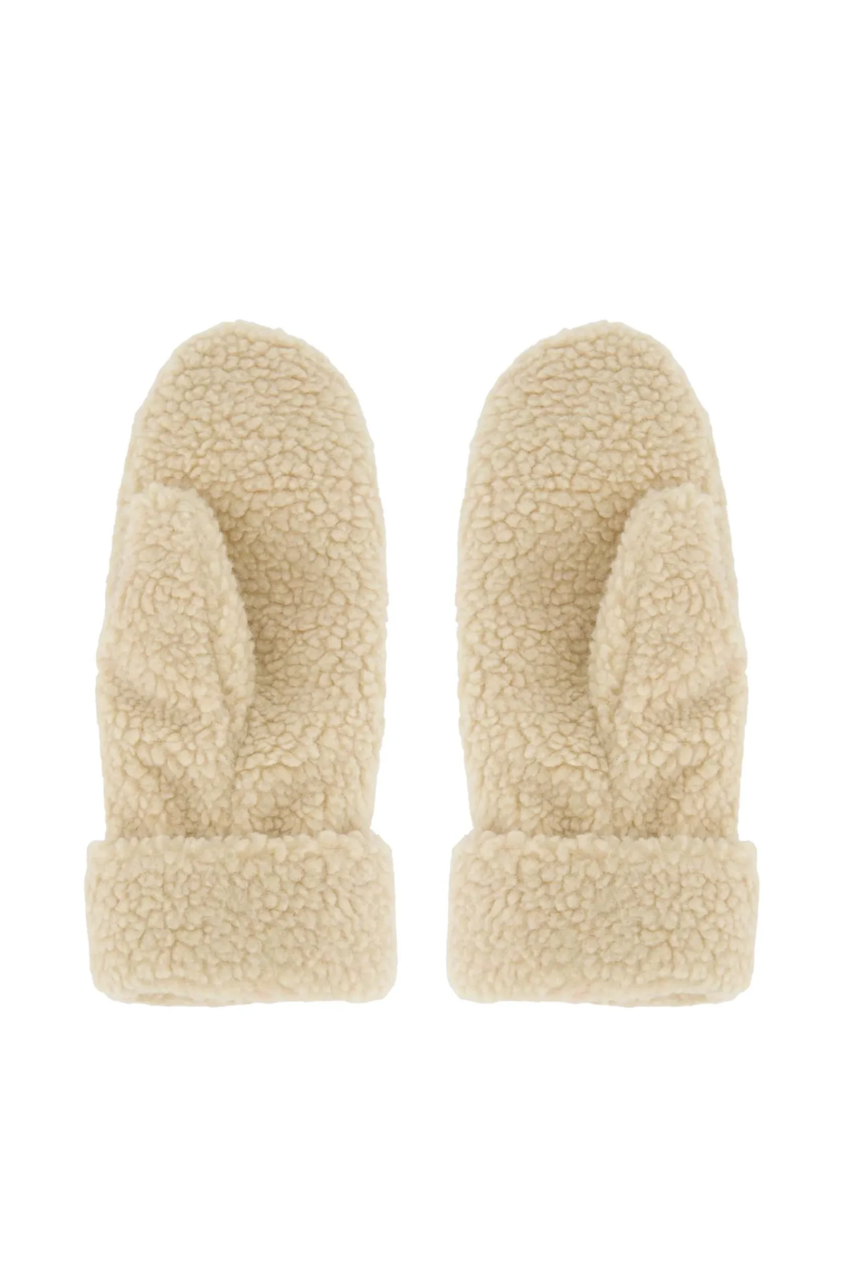 ZUSSS teddy wanten incl hart borduur