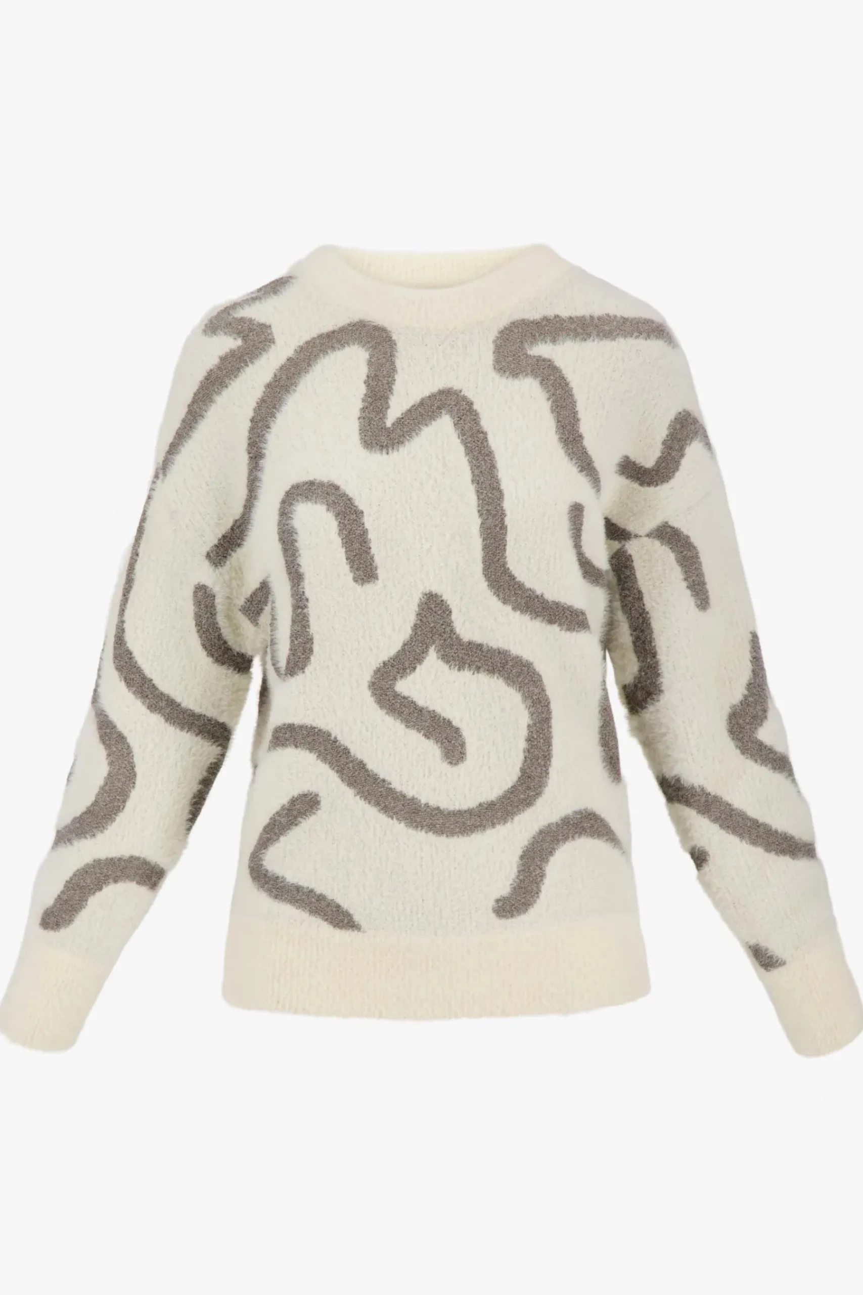 ZUSSS trui met lurex patroon